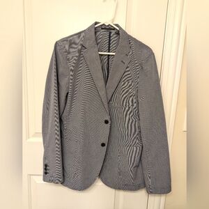 Uniqlo XS Men's Light Blue/Gray Blazer